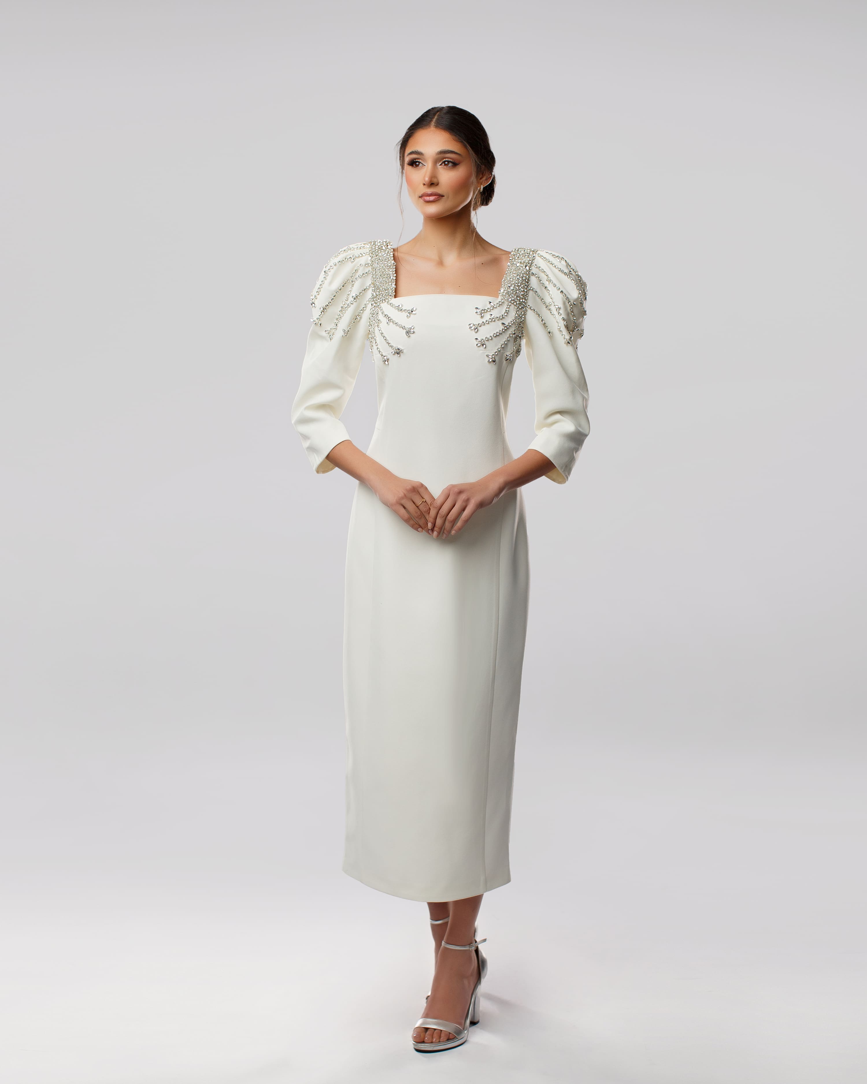 square-neck-embellished-midi-
